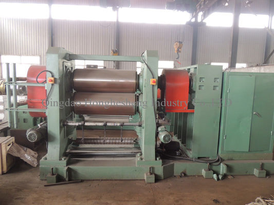 400*1200mm Used Rubber Calender Machine Four Roll Calendering Line