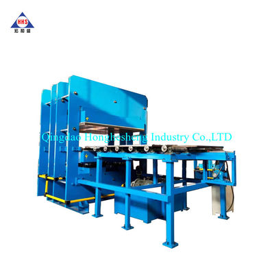 160 Ton 800x800mm Tyre Pressure Plate Vulcanizing Press Tile Moulding Machine