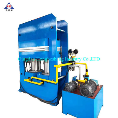 Steam Heating 300mm To 2100mm Plate Vulcanizing Press Making Rubber Speed Bump