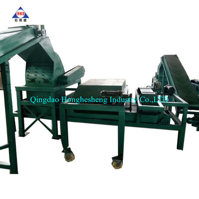 Unvulcanized Uncured Green Scrap Rubber Steel Separator 15CM 17CM Automatic