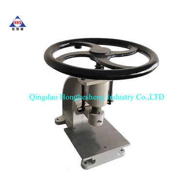 OEM ODM Hand Operated Manual Press Punching Machine Rubber Lab Equipment