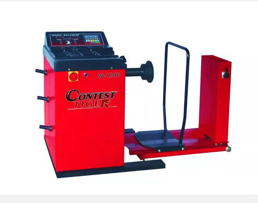 10in 24 Inch Car Wheel Balancer 220r.p.m For Tire Service