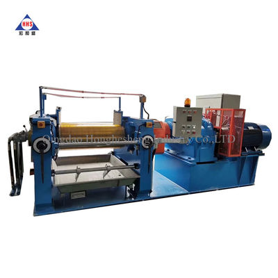 45KW 560x1000mm Xk450/560/610/660 Two Roll Open Mixing Mill Machine With Stock Blender High Efficiency