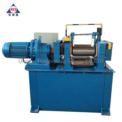2.2kw Silicone Open Mill Rubber Mixing Machine Electric Heating Two Roll Rubber Mill