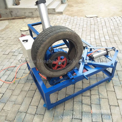 Tire bead ring cutting machine/Waste Tyre Recycling machine/truck tire sidewall cutter tyre recycling machine powder