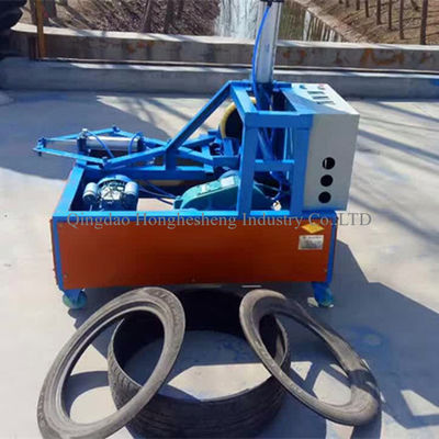 Tire bead ring cutting machine/Waste Tyre Recycling machine/truck tire sidewall cutter tyre recycling machine powder