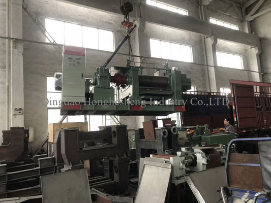 Three Rolls Rubber Calender Mill 0.2MM For Double Side Coating