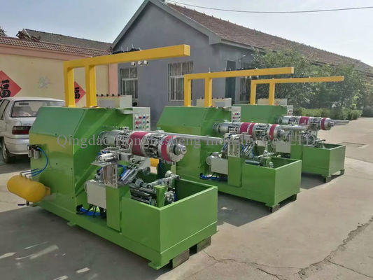 Bicycle Motorcycle Tyre Spring Turn Up Molding Machine 300mm Inner Cloth Roll Dia