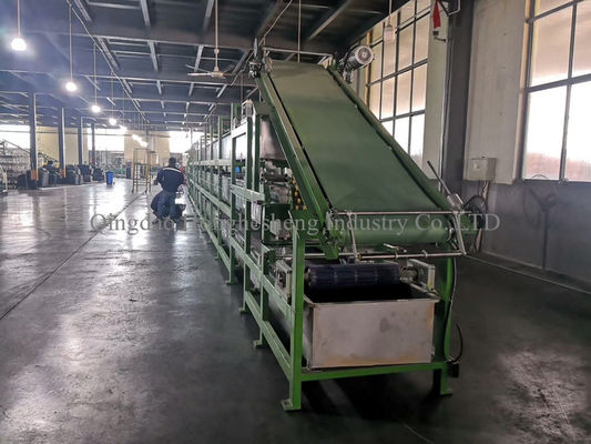 23.3KW 650mm Width Tyre Tube Making Machine Tire Tread Cooling Line
