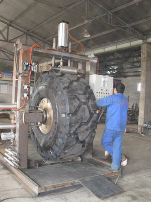 PLC Tyre Building Machine 380V 220V For Retreading Buffing