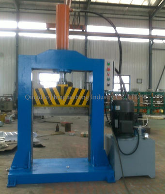 12T 7.5kw Rubber Bale Cutter Non Metal Plastic Rubber Cutting Machinery