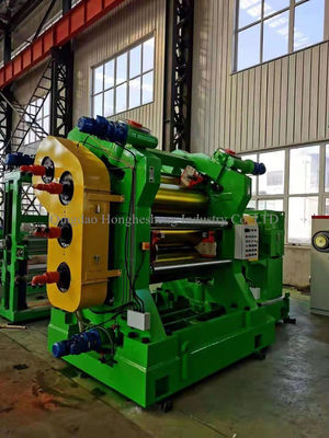 Single Motor 4 Roll Rubber Calender Machine 160kw