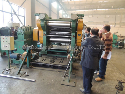 Chilled Cast Iron Roll Rubber Calendering Machine For Fabric Fractioning