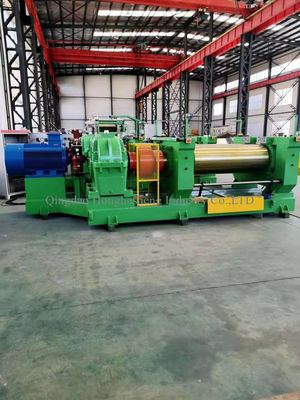 XK560 560*1530mm Low Noise Open Mill Rubber Mixing 90KW Water Cooling