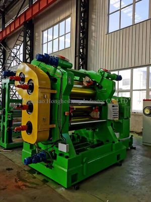 15KW To 280KW Rubber Sheet Rubber Calender Machine 250mm To 800mm Dia