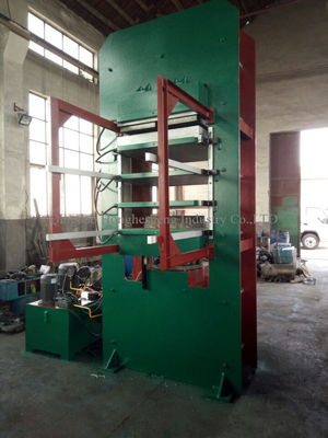 1000mm Rubber Plate Vulcanizing Press Machine For HOT Highway Slow Down Speed Bump