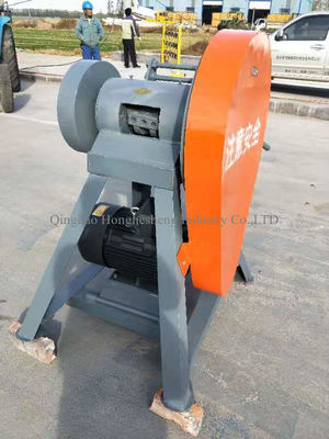 Waste Tyre Recycling Plant/waste tire Block Cutter/ Used Tire Cutting Machine