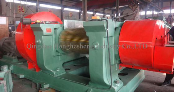 Two Roll Rubber Grinder Waste Tire Cracker Mill Rubber Crusher