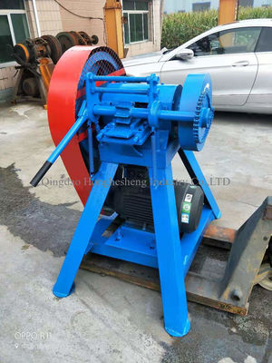 15kw 420r/ Min 200mm Used Tire Cutting Machine Tyre Block Cutting Machine Lump Cutter