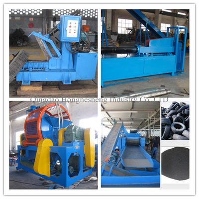Full Autmatic Waste Tire Retreading Machine 1.5T/h