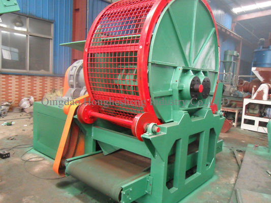 Waste Tire Recycling Machine Whole Rubber Powder Making Line Tire Crusher Rubber Block Crusher
