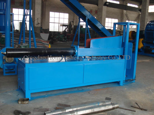 Automatic Used Tire Recycling Machine / Tire Scrap Cutting Equipment