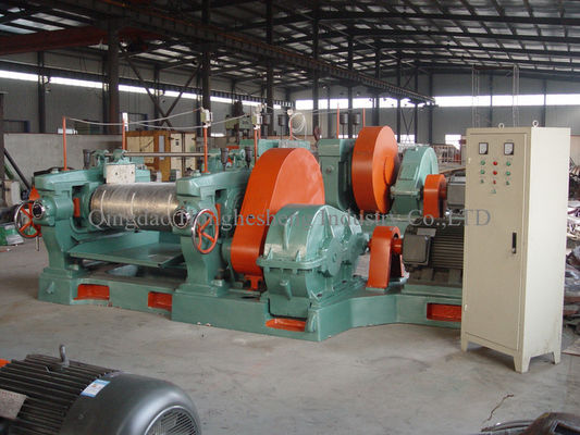20 mesh 24 mesh Two Roll Rubber Crushing Mill 220V 380V 450V 90kw