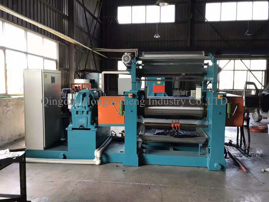 Automatic Stock Blender Open Mill Rubber Mixing Two Roller XK 360
