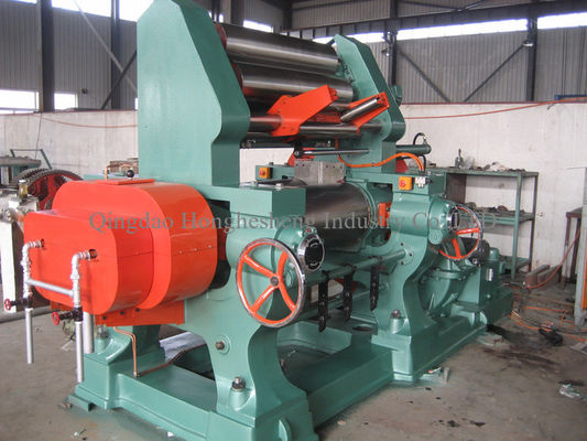Automatic Stock Blender Open Mill Rubber Mixing Two Roller XK 360