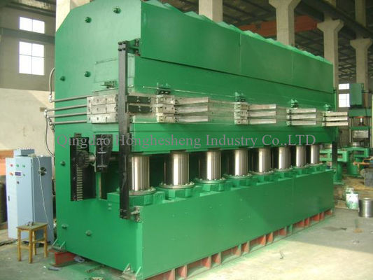 C Tyre Tire Tread Rubber Plate Vulcanizing Press Machine 200 Ton 1000*1000mm