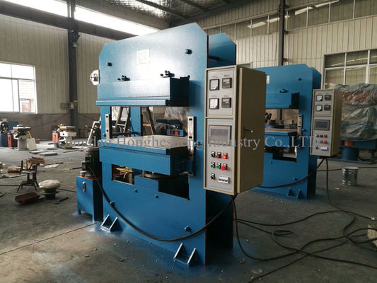 Frame Type 200T  PLC Vulcanizing Press Machine With 1 Layer