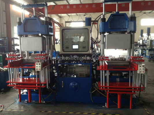 Double Set Full Automatic Rubber Vulcanizing Press Machine 1 Layer