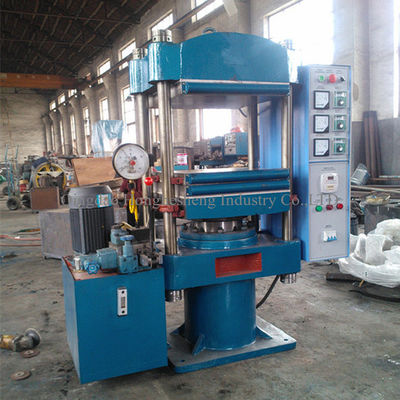 4KW Plate Vulcanizing Press 100T 600*600mm Rubber Vulcanizing Press Machine