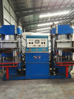 Double Set Full Automatic Rubber Vulcanizing Press Machine 1 Layer
