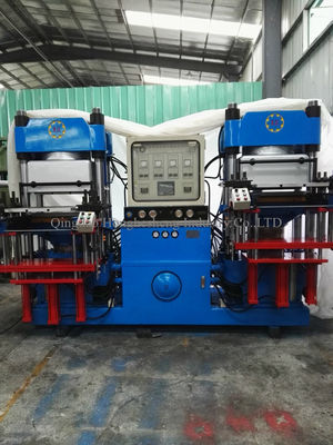 Double Rubber Plate Vulcanizer Press PCL Controlled 1200x1200 mm