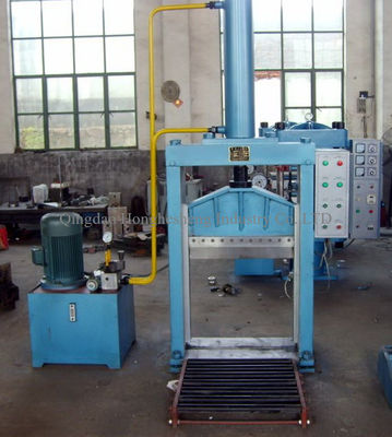 Single Cylinder Vertical Rubber Bale Cutter XQL 8T 5.5KW