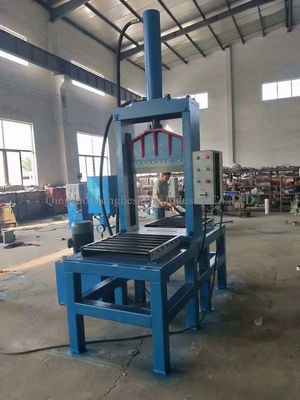 100T Rubber Guillotine Cutting Machine Wood Hydraulic Rubber Bale Cutter Machine