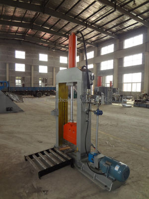 100T Rubber Guillotine Cutting Machine Wood Hydraulic Rubber Bale Cutter Machine