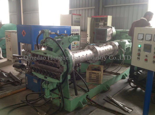XJW150 150mm Tires Cold Feed Rubber Extruder PVC Rubber Hose Making Machine