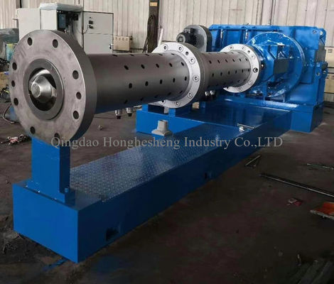 XJW150 150mm Tires Cold Feed Rubber Extruder PVC Rubber Hose Making Machine