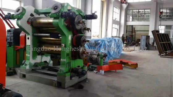 Dia 230mm To 710mm 4 Roll Rubber Calender Machine For Inner Tube