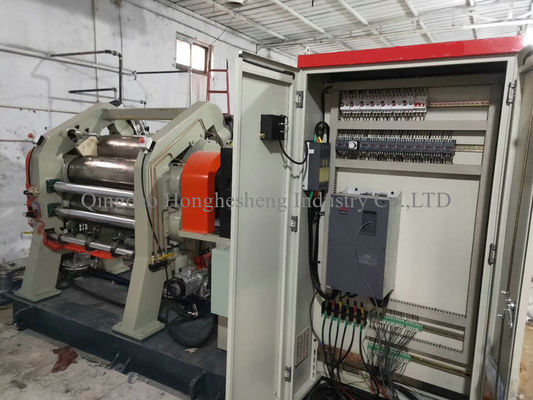 Dia 360mm Three Roll Rubber Calender Machine Rubber Sheet Calendering Machine