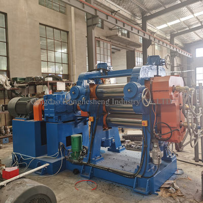 250×720mm Three Roll Rubber Calendering Machine For Rubber Sheet