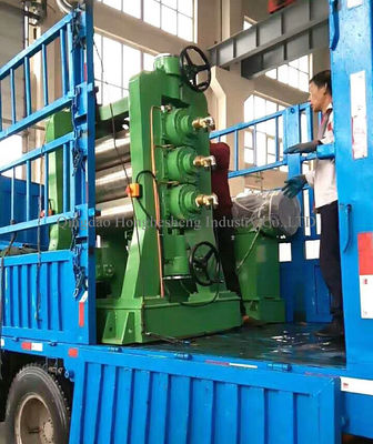 250×720mm Three Roll Rubber Calendering Machine For Rubber Sheet