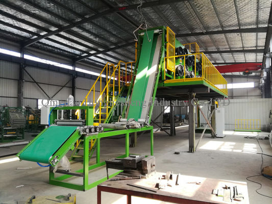 Spray Type Film Cooling Line Automatic Rubber Sheet Cooling Machine 400m/Min