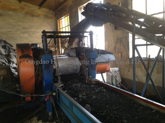 Waste / Used Rubber Tire Recyclable Production Line For Super Powder