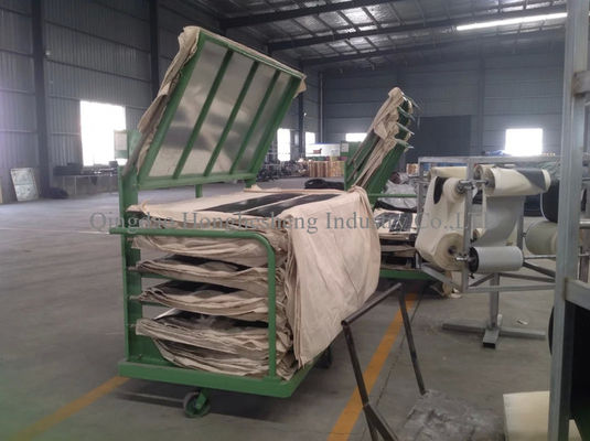 HHS 450mm Width Motorcycle Tyre Tube Making Machine For Cooling Cutting