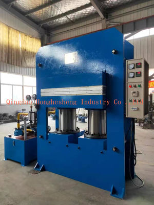 Car Mat Conveyor Belt Plate Vulcanizing Press Rubber Compression Molding Machine