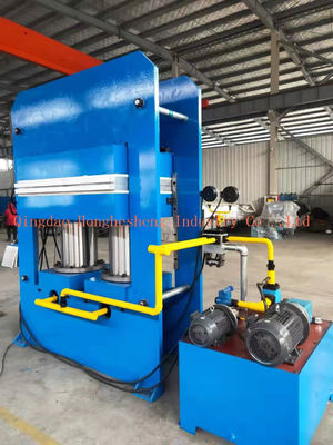 Rubber Speed Bump Vulcanizing Press Making Machine