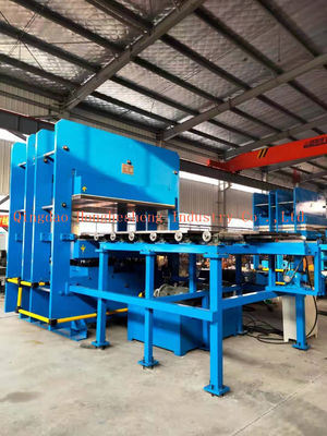 Rubber Mat Vulcanizing Press With Guid Rail